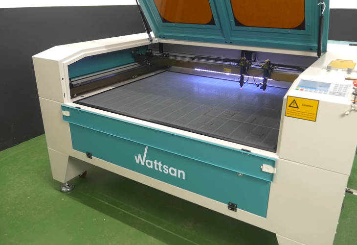Превью 2 к Лазерный станок с ЧПУ WATTSAN 1290 Duos ST Статичный стол