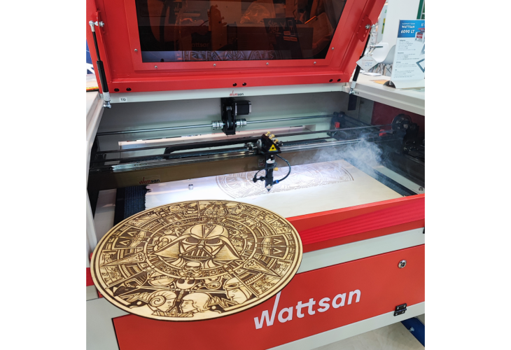 Превью 16 к Лазерный станок  с ЧПУ WATTSAN 6090 ST Статичный стол