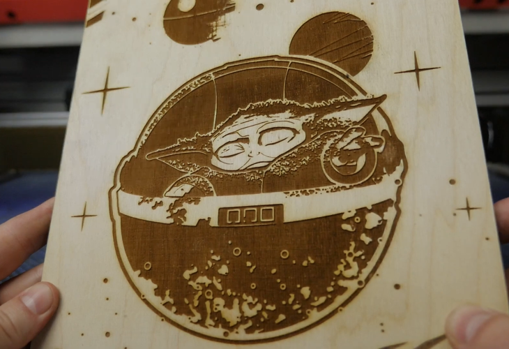 Превью 19 к Лазерный станок  с ЧПУ WATTSAN 6090 ST Статичный стол