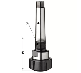 Патрон высокоточный S=MK2/ 20x14Fx25,4 LH