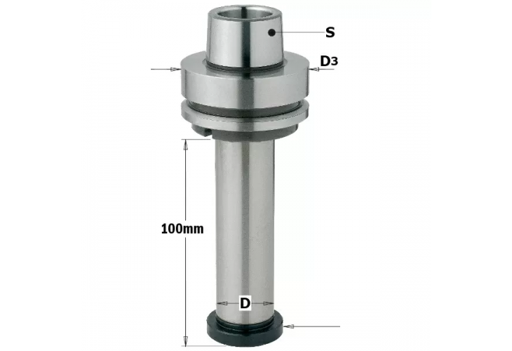 Превью 1 к Патрон высокоточный для фрез насадных S=HSK-F63 30x100мм