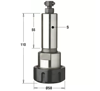 Патрон высокоточный для цанги ER32 S=25 PS-LEUCO RH
