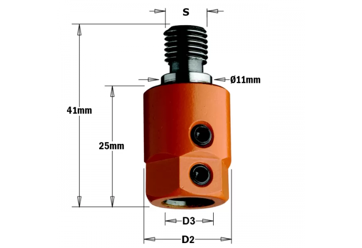 Превью 1 к Патрон для присадочного станка S=M10/11 D=10 RH