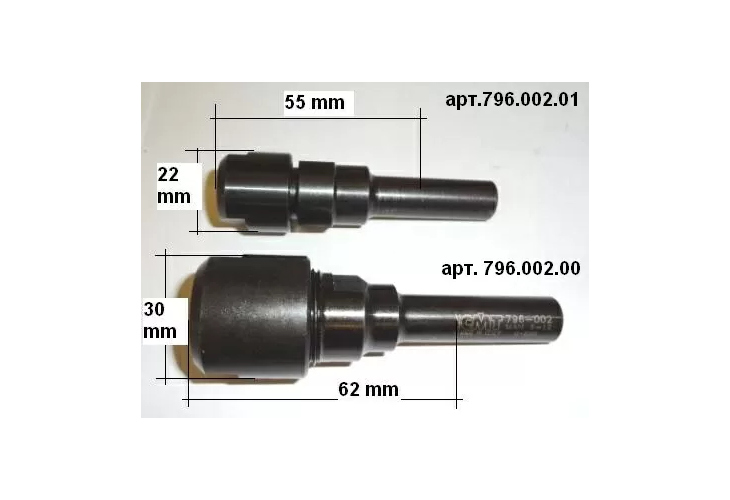 Превью 2 к Патрон с цангой D=6,35 S=12,7