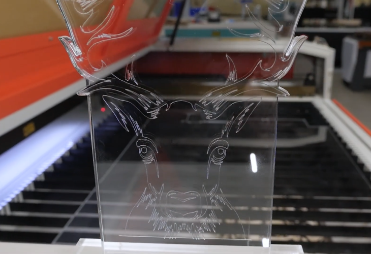 Превью 22 к Лазерный станок WATTSAN 1610 LT — Подъёмный стол