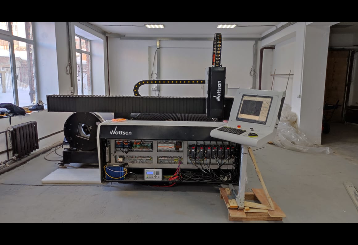 Превью 9 к Лазерный станок по металлу WATTSAN 1530S ROTATORY TABLECHANGE