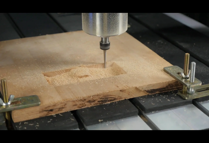 Превью 8 к Фрезерный станок с ЧПУ WATTSAN 0404 MINI по дереву