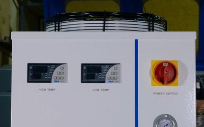 Видеообзор чиллера S&A CWFL-1000AN - система охлаждения для лазерного станка