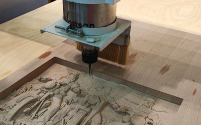 Фрезерный станок с ЧПУ по дереву