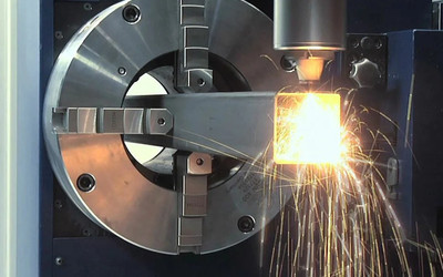 Лазерная резка профильных труб